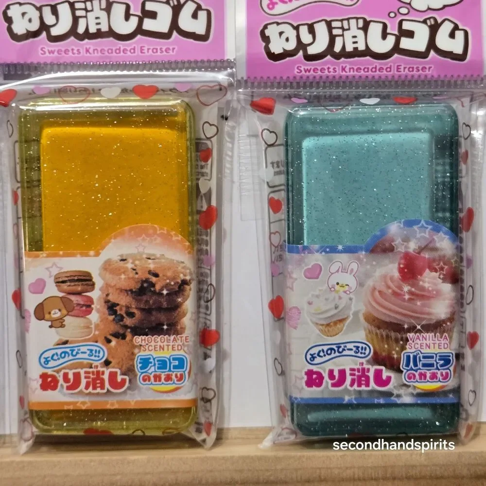 Daiso Japan Kneaded Eraser 5 Pc Lot Neri Keshi Scented Shuwa Soda Cola Dessert